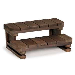    A & B Accesories SES34 34 in. W 2 Tier Step: Patio, Lawn & Garden