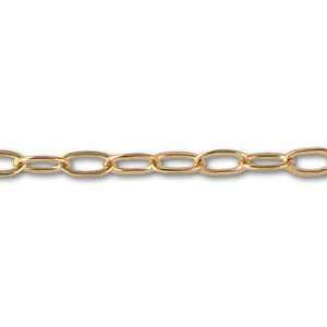   26 Gauge Gold Filled 1512 Drawn Cable Chain (1 Foot)