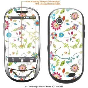   Sticker for AT&T Samsung Sunburst case cover sunburst 191: Electronics