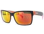 Von Zipper Elmore BTA Black Orange Pink Chrome Sunglasses