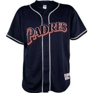   Diego Padres Blank Alt Replica Jersey by Majestic: Sports & Outdoors