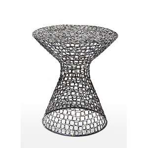  Dendara Modern Hourglass Sculptural Wire Frame Table: Home 