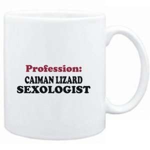  Mug White  Profession Caiman Lizard Sexologist  Animals 