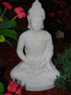 BUDDHA CONCRETE STATUE GARDEN ANTIQUE Buddhism Art New  