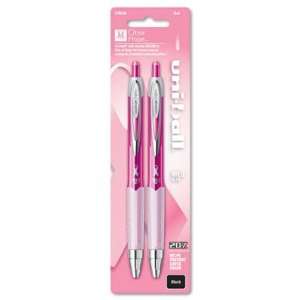  Signo 207 Pink Ribbon Needle Point Roller Ball Pen   Bold 