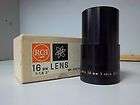 SOMCO USA Made 16mm projector lens. 3 inch f/1.6 UNUSED