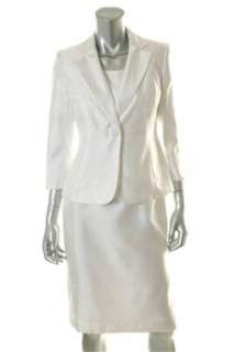 Suit Studio NEW Dress White BHFO Misses 8  