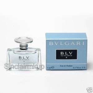 Mini Perfume BLU II by BULGARI. EDP. 5ml  