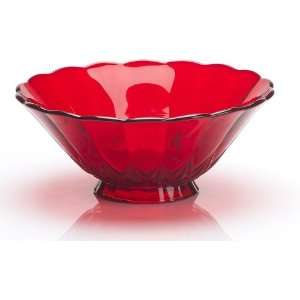 Mosser Glass Nicole Small Fruit Bowl   Red:  Kitchen 