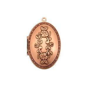   ) Oval Victorian Rose Heirloom Locket 27x41mm: Arts, Crafts & Sewing