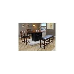   Dining Set in Two Tone Finish by Crown Mark   2749