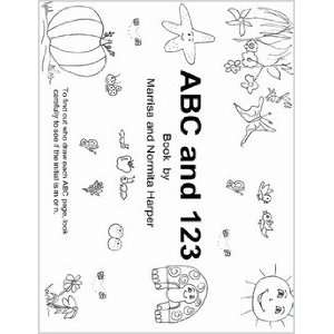  ABC and 123 Book Marrisa and Normita Harper Books