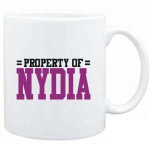    Mug White  Property of Nydia  Female Names: Sports & Outdoors