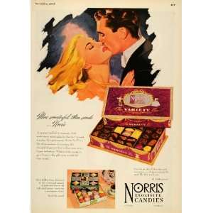   Candies Chocolate Boxes Candy   Original Print Ad