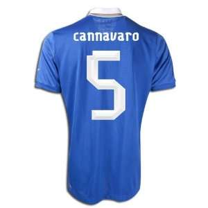 New Soccer Jersey Euro 2012 Cannavaro # 5 Italy Home Soccer Jersey 