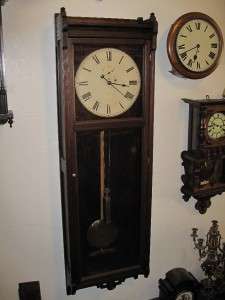   Seth Thomas Clock #17 Circa 1883 8 Day Walnut WE OFFER LAYAWAY!  
