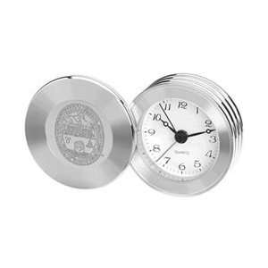 Vermont   Rodeo II Travel Alarm Clock   Silver:  Sports 