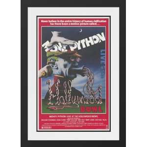   Python Hollywood Bowl 32x45 Framed and Double Matted Movie Poster