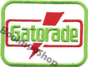GATORADE Logo EMBROIDERED Iron Patch T Shirt Sew Cloth  