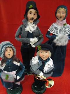 Byers Choice Carolers Victorian Family Set/4 NEW FREE SHIPPING  