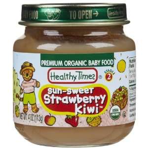   Premium Organic Baby Food, Sunsweet Strawberry Kiwi, Stage 2, 4 oz