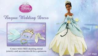 African American Disney Princess Tiana Bayou Doll  