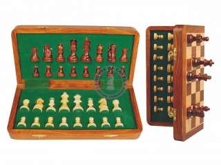 Unique Magnetic Chess Set Folding Chess Board 12 & Chess Pieces