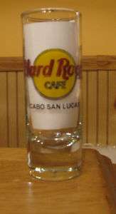 Hard Rock Cafe Tall Shot Glass: Cabo San Lucas  