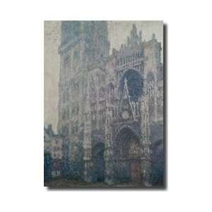   Cathedral West Portal Grey Weather 1894 Giclee Print