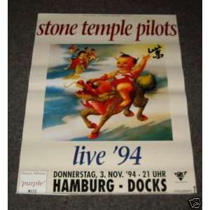  Stone Temple Pilots German Tour Poster Hamburg STP 