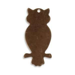   Accent 1/Pkg Perched Owl 42x20mm; 6 Items/Order: Arts, Crafts & Sewing