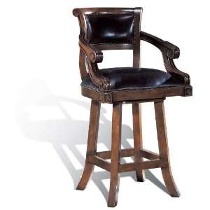  Legion Furniture Bar Stool with Brown Leather: Everything 