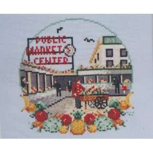   FARMERS MARKET COUNTED CROSS STITCH CHART: Arts, Crafts & Sewing