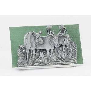  Moose Business Card Holder: Office Products