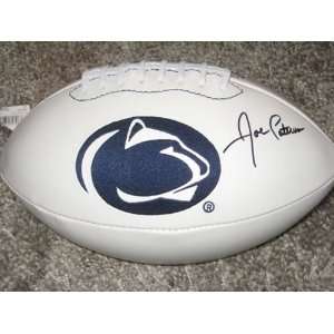  JOE PATERNO SIGNED LOGO BALL COMES WITH COA: Everything 