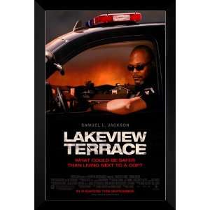  Lakeview Terrace FRAMED 27x40 Movie Poster: Home & Kitchen
