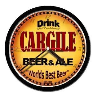  CARGILE beer and ale cerveza wall clock: Everything Else