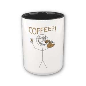  Crazy Coffee Stickman Coffee Mug 
