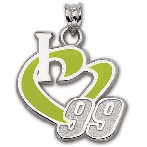  Sterling Silver Carl Edwards 3/4in Pendant: Jewelry