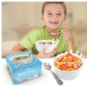  Spilt Milk Silicone Cereal Bowl: Home & Kitchen