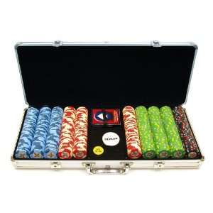 500 Paulson® National Poker Series Chips with Aluminum Case:  