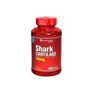  Shark Cartilage 740 mg. 100 Capsules Health & Personal 