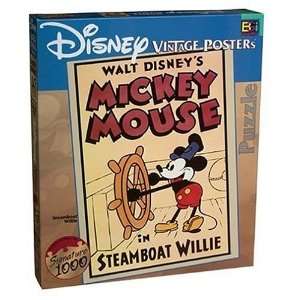   : Walt Disneys Mickey Mouse in Steamboat Willie 1,026 Piece Puzzle