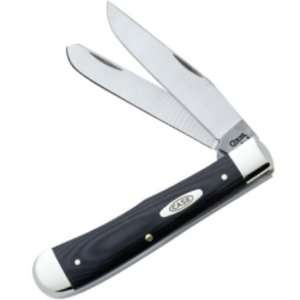  Case Knives 6238 Trapper Pocket Knife with Black G 10 