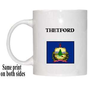  US State Flag   THETFORD, Vermont (VT) Mug Everything 