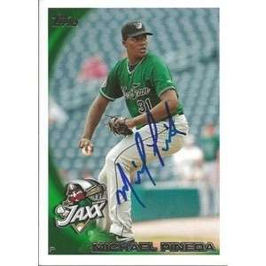 Michael Pineda Signed Mariners 2010 Pro Debut Card  Sports 