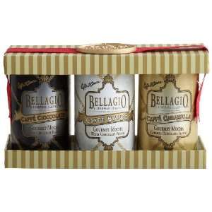 Caffe DAmore Bellagio Gourmet Mocha Gift Set (Cioccolato, Bianco 