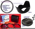 HOOD+FILTER KIT+CAP+ADAPTE​R 58 mm for CANON SX30IS SX30