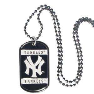  MLB New York Yankees Dog Tag Necklace 