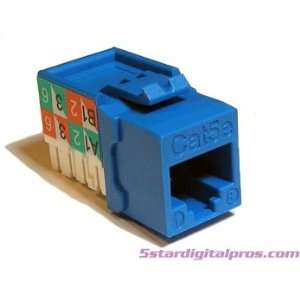  Channel Master RJ45 Cat5E Blue Snap In Jack Electronics